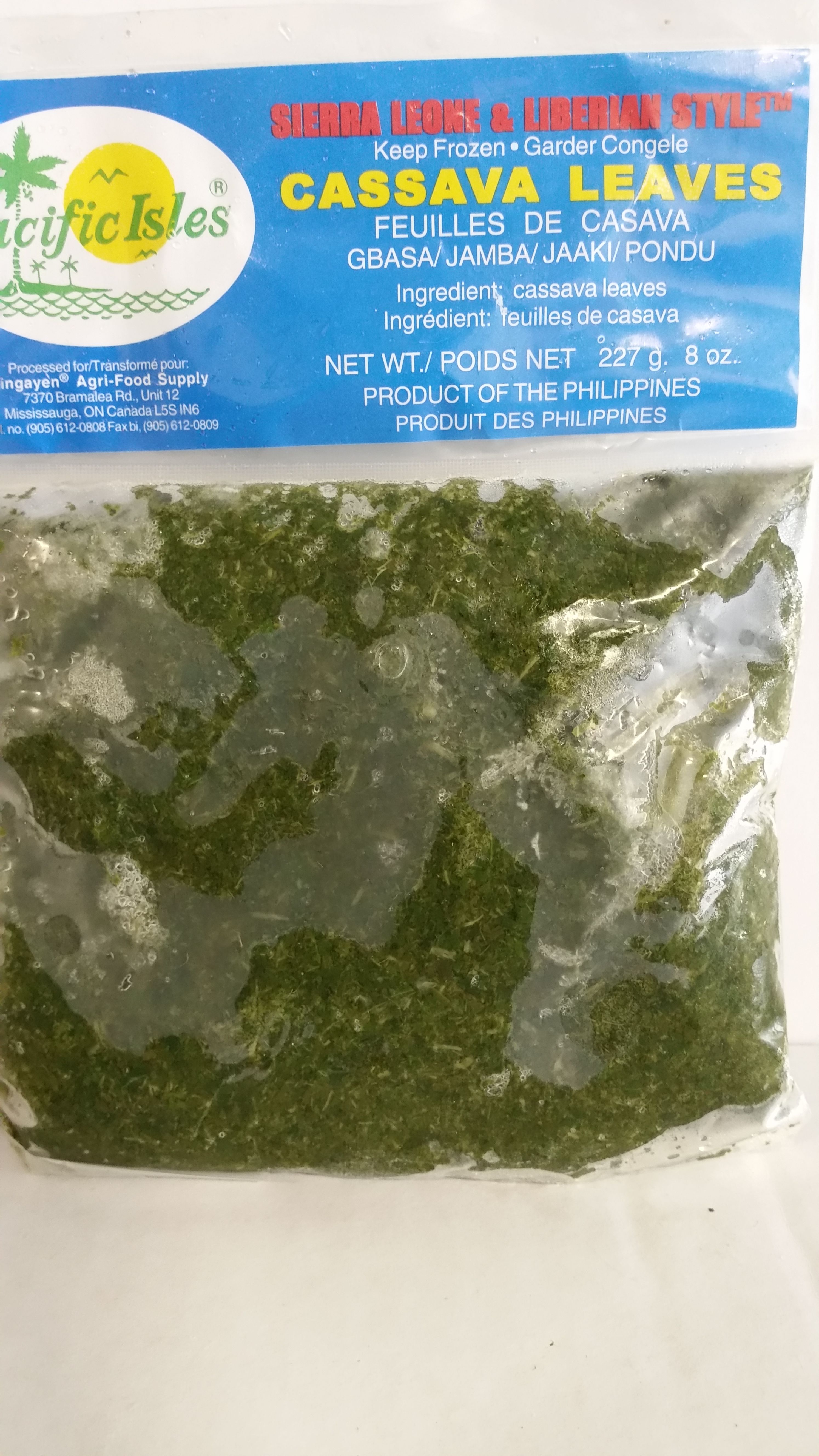 Cassava Leaves 16oz