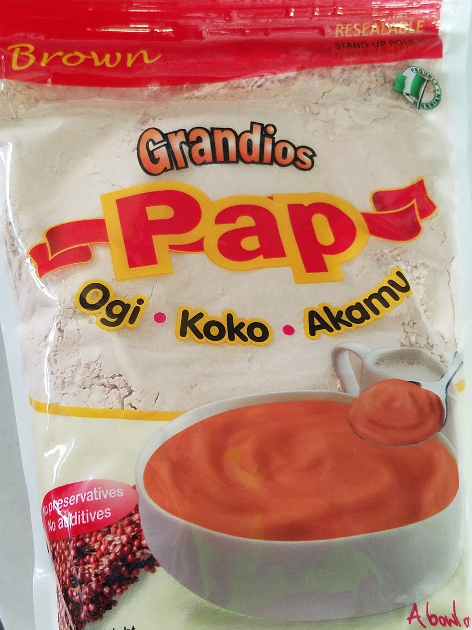 Grandios Pap Ogi 500g (Brown)